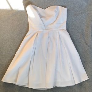 Lauren James - Corbin Seersucker Dress in white